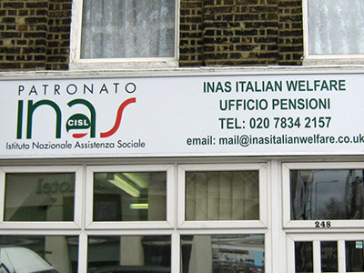 inas italian welfare london