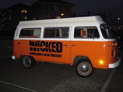 wicked vw camper van
